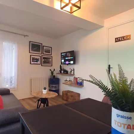 公寓 Nouveau* Vintage Mecanic* Wifi*netflix*confort Venette